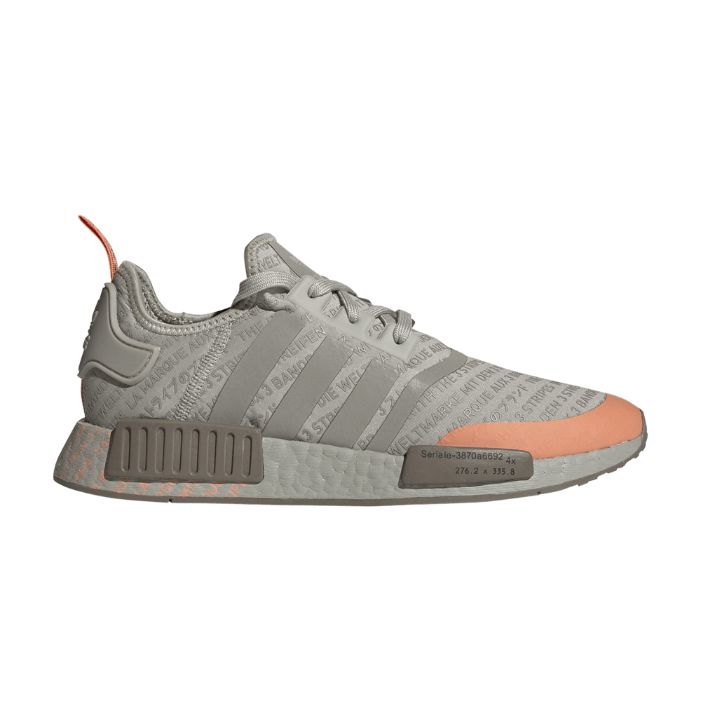 adidas gazelle silver green womens adidas NMD R1 IE2091 | Grey | Black | Blue | Shoes main image 0