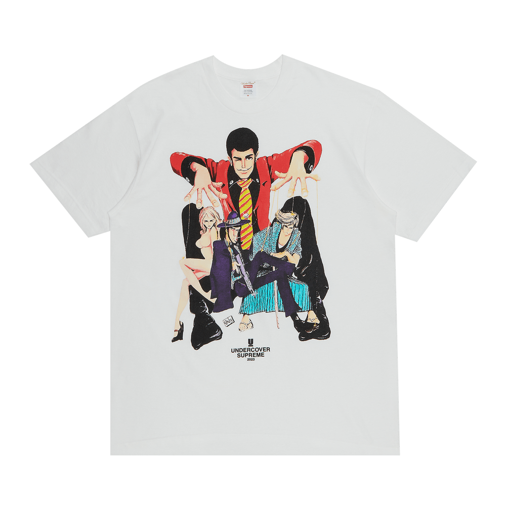 Buy Supreme x UNDERCOVER Lupin Tee 'White' - SS23T9 WHITE | GOAT