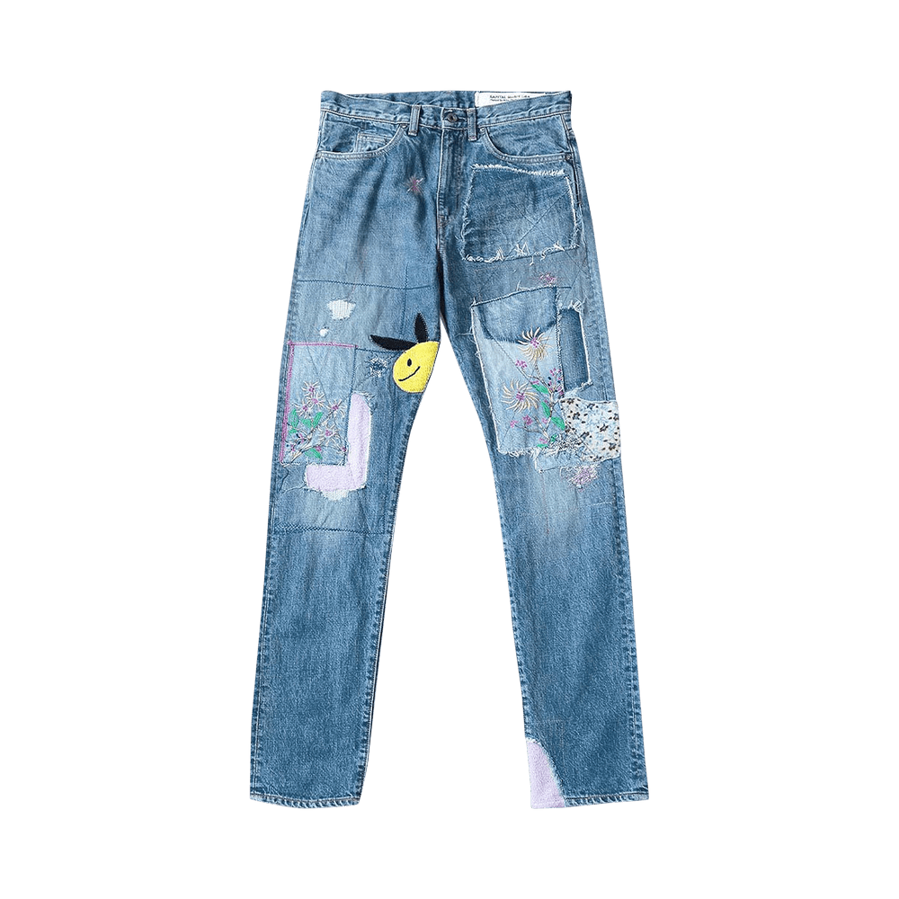 Buy Kapital 14oz Denim 5P Okabilly (Coneybowy Gypsy Patch