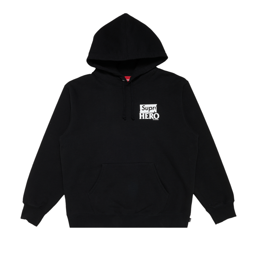 Buy Supreme x ANTIHERO Hooded Sweatshirt 'Black' - SS22SW78 BLACK