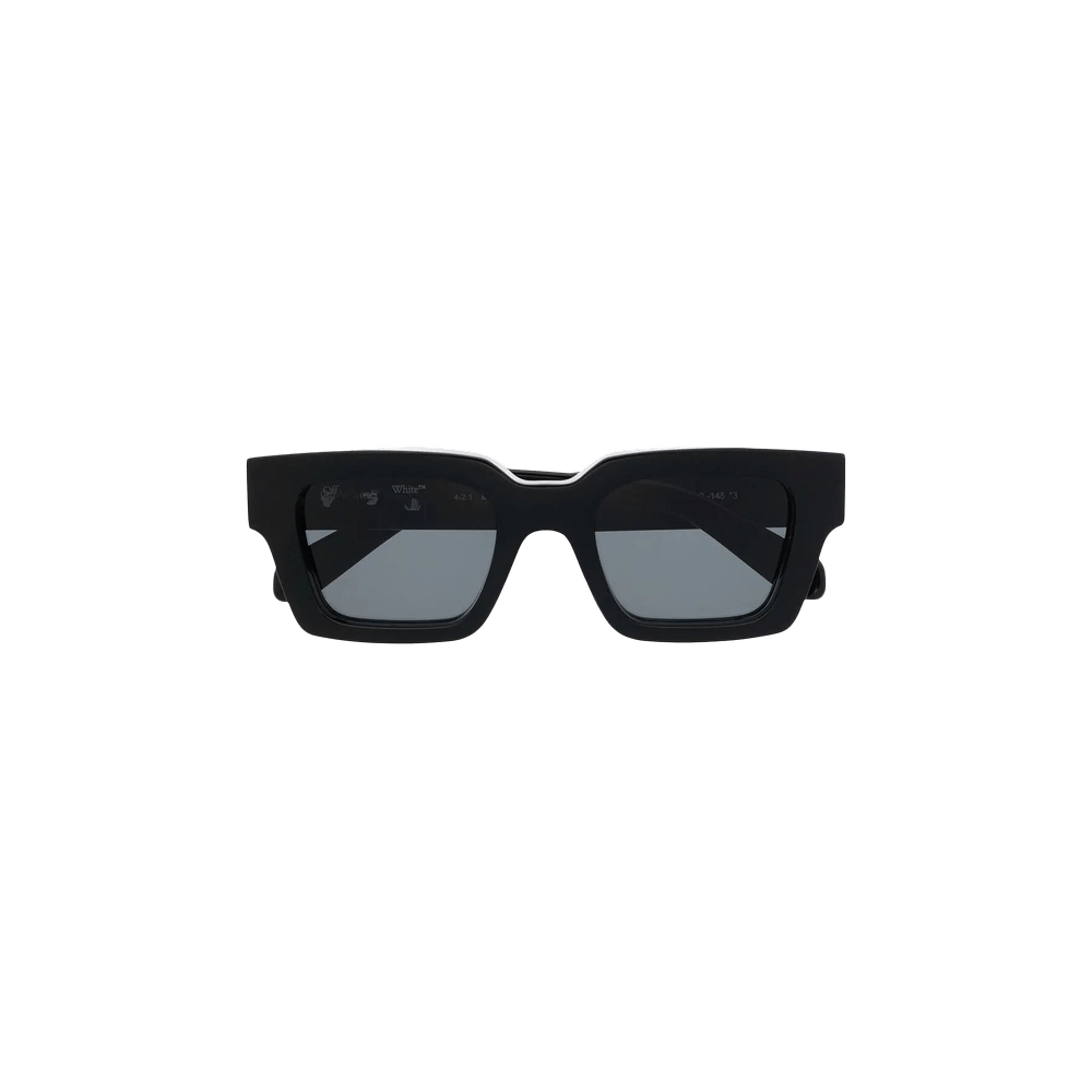 Virgil Glossy Black Sunglasses