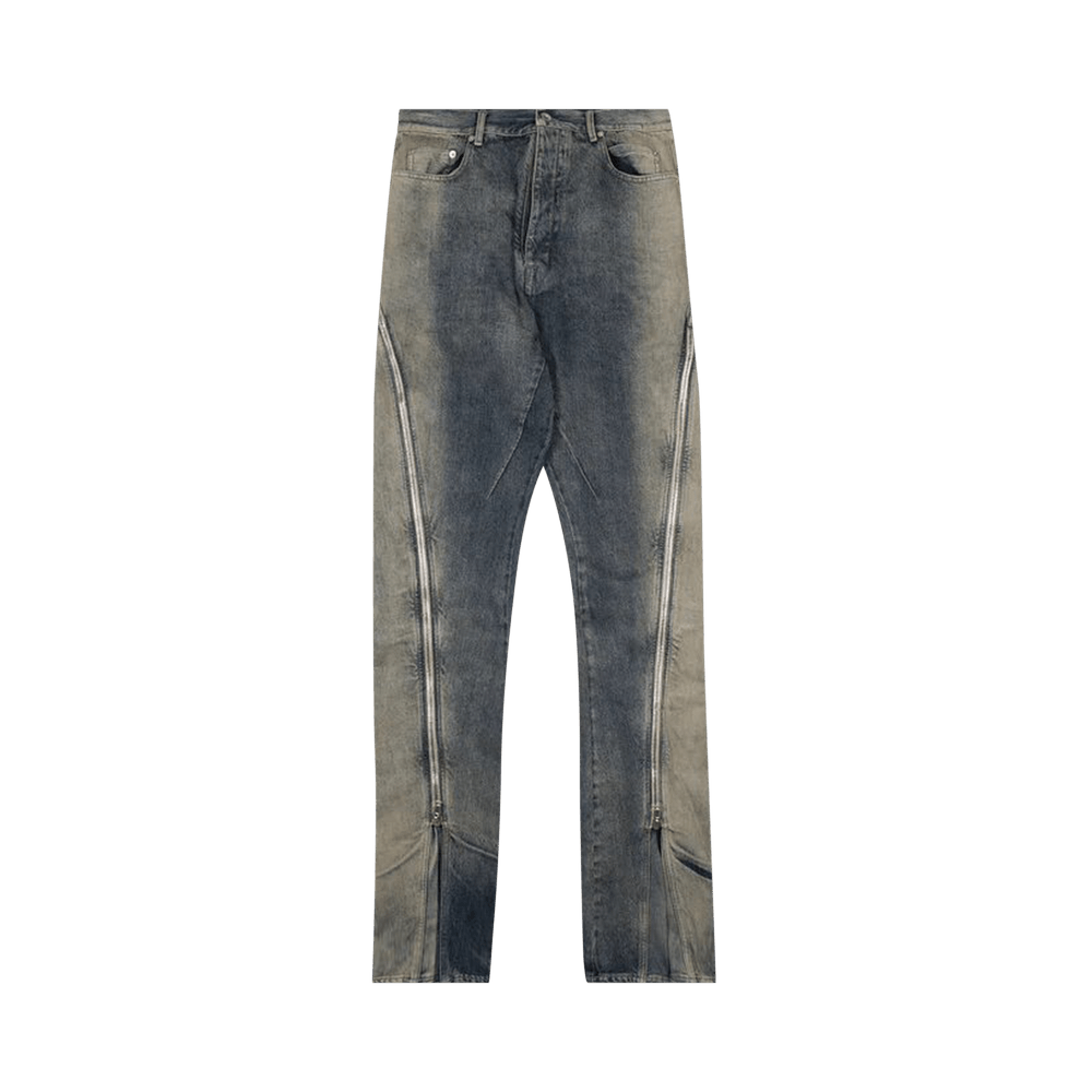 Buy Rick Owens DRKSHDW Mineral Pearl Denim Bolan Banana