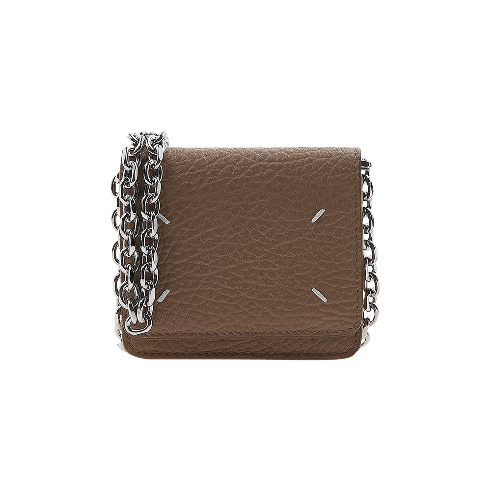 MAISON MARGIELA★SMALL LEATHER CHAIN WALLET SA3UI0009 P4455 Buy Maison Margiela Small Chain Wallet 'Chamois' - SA3UI0009