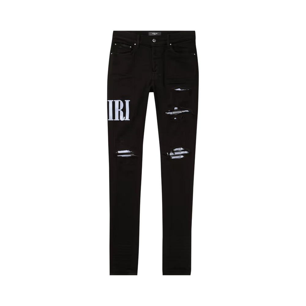Buy Amiri Tie Dye Core Logo Jean 'Black' - SS23MDS002 018