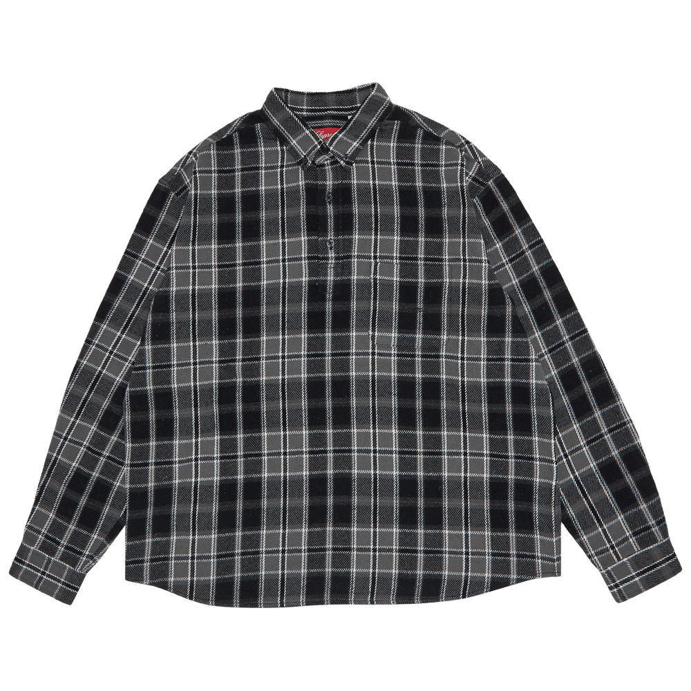 Buy Supreme Pullover Plaid Flannel Shirt 'Black' - SS23S14 BLACK 