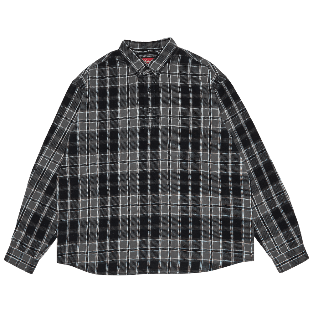 Buy Supreme Pullover Plaid Flannel Shirt 'Black' - SS23S14 BLACK