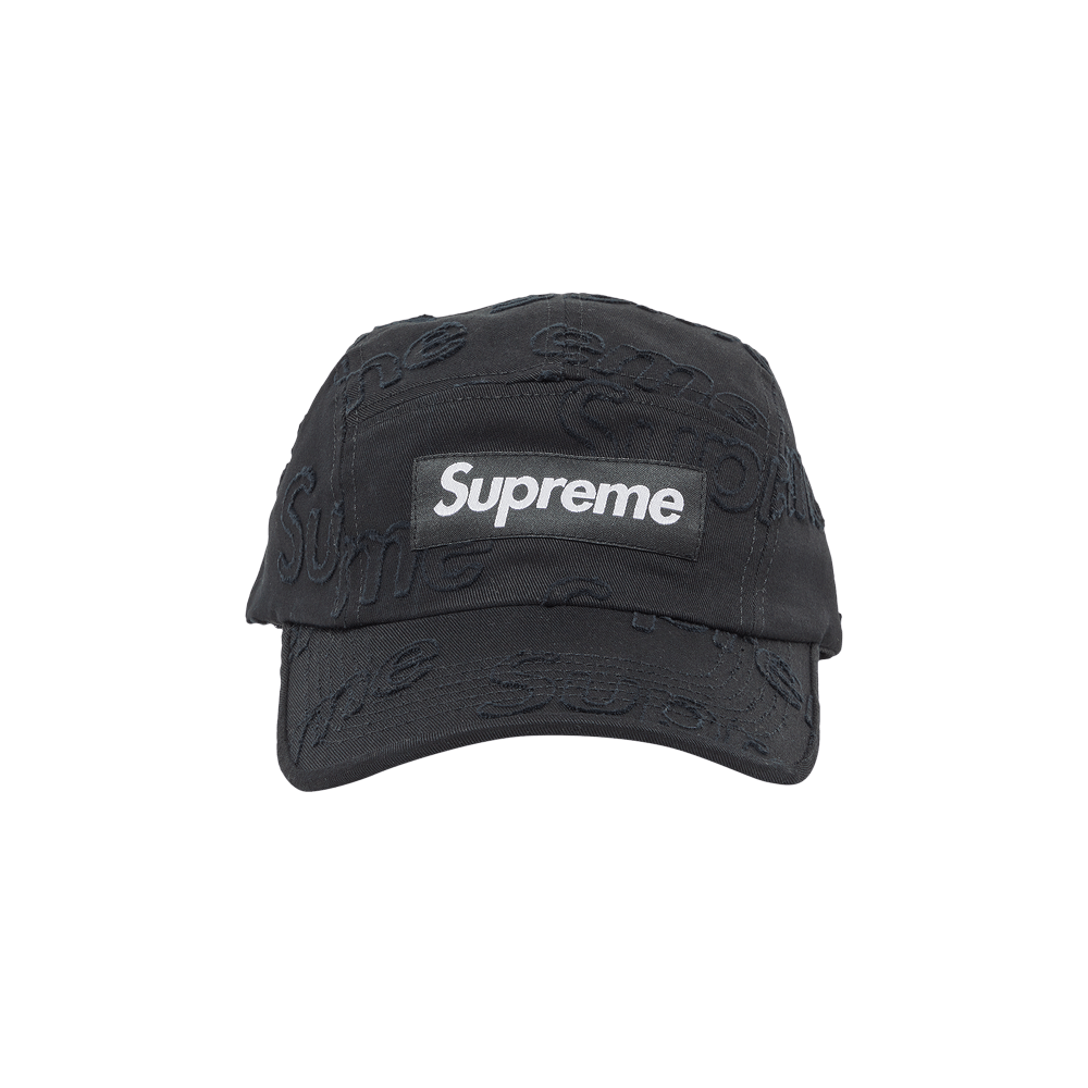 Buy Supreme Lasered Twill Camp Cap 'Black' - SS23H14 BLACK