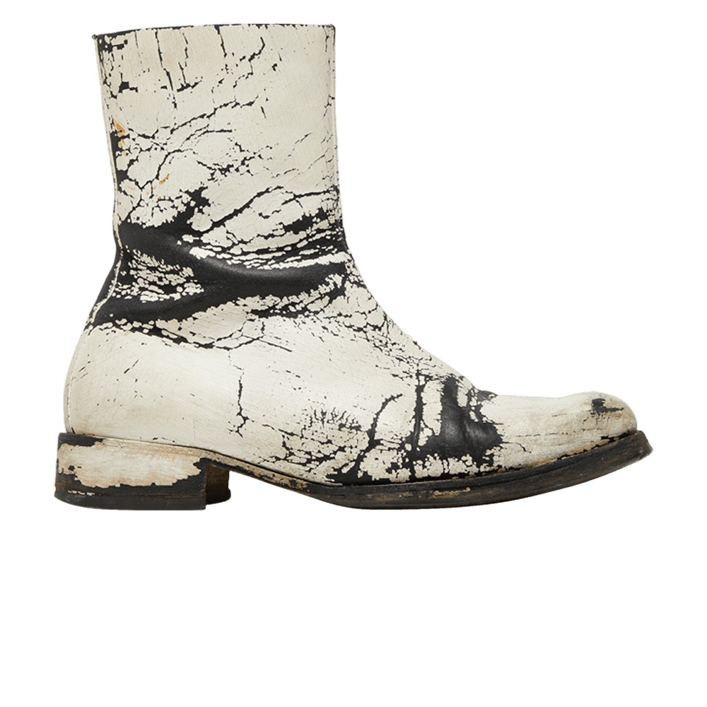 Margiela square cheap toe boots