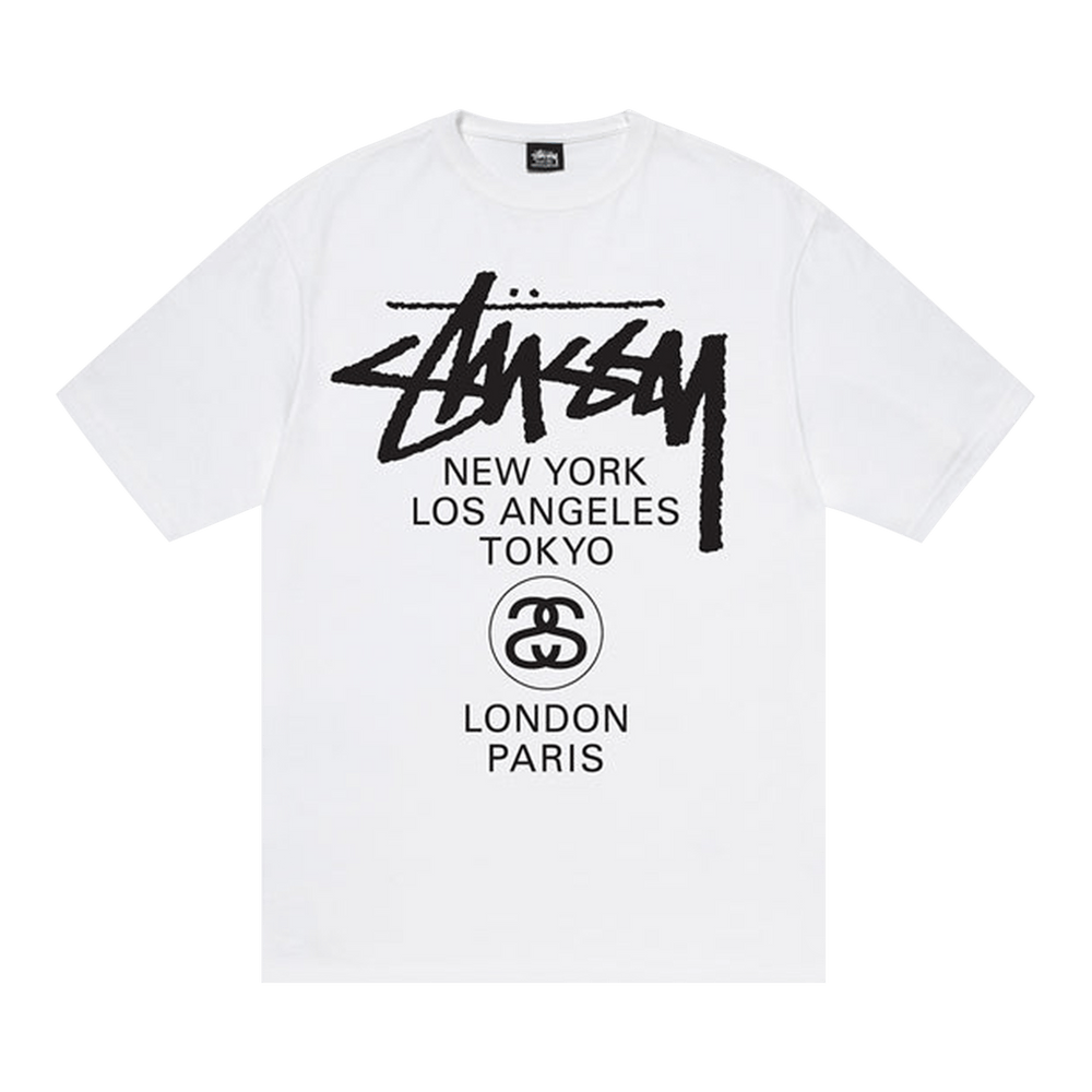 Tシャツ・カットソー Stussy Astronaut T-Shirt White Astronaut Tee - White – Feature