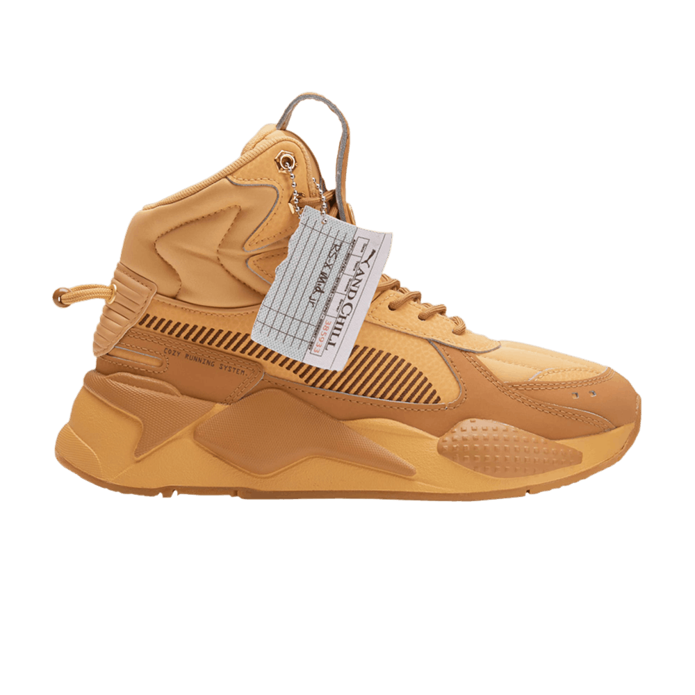 Size 4.0 RS-X Mid Big Kid 'Mid and Chill'