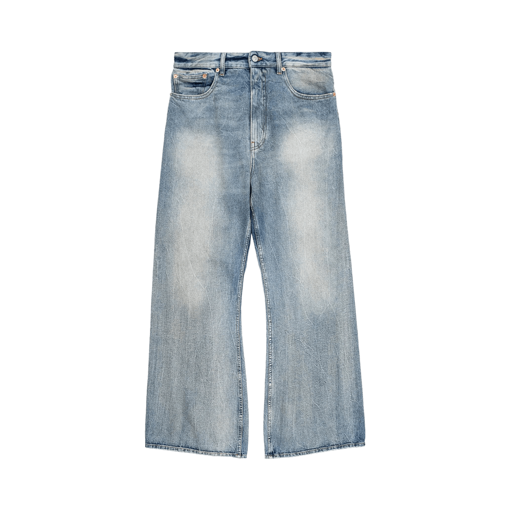Buy MM6 Maison Margiela 5 Pocket Pants 'Bright Blue Spray