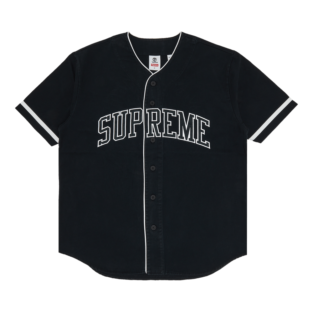 Supreme x Timberland Baseball Jersey 'Black'