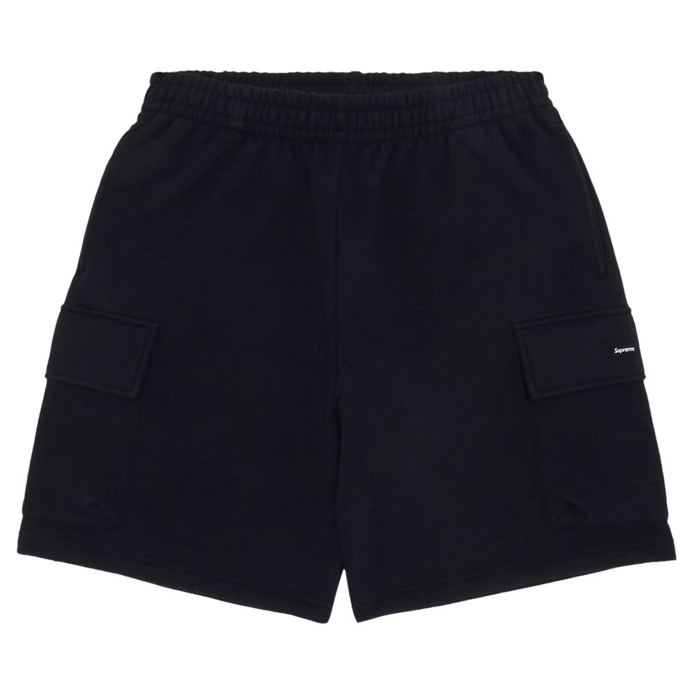 Buy Supreme Small Box Baggy Cargo Sweatshort 'Black