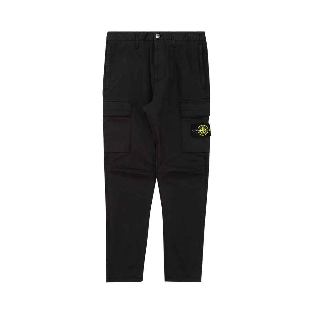 Buy Stone Island Cargo Twill Regular 'Black' - 101530410 A0029 | GOAT