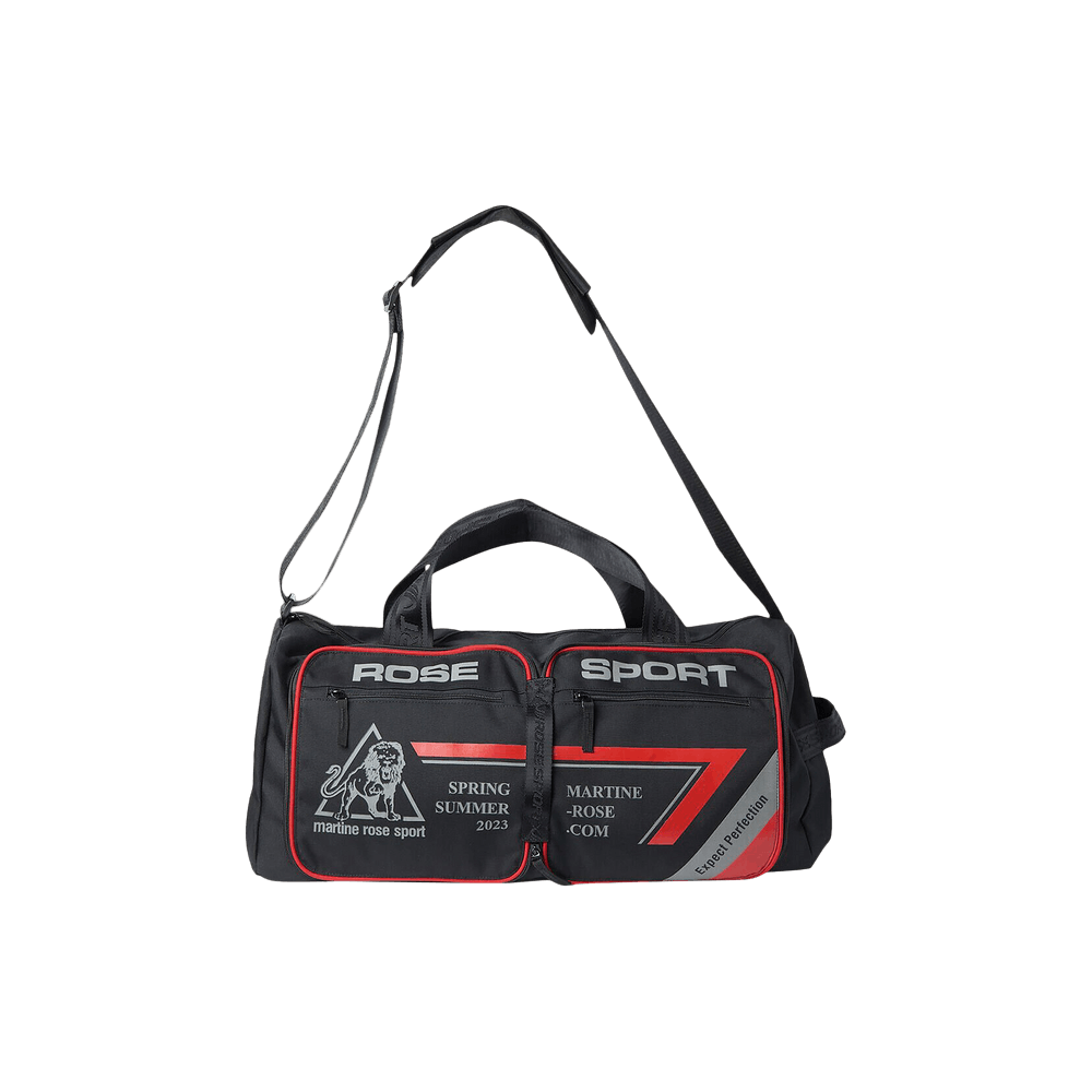 Buy Martine Rose Foldable Sports Bag 'Black' - MRSS23 1122