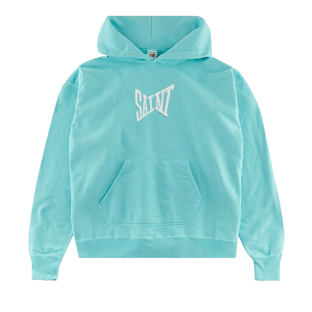 Buy Saint Michael Saint Hoodie 'Blue' - SM S23 0000 048 | GOAT