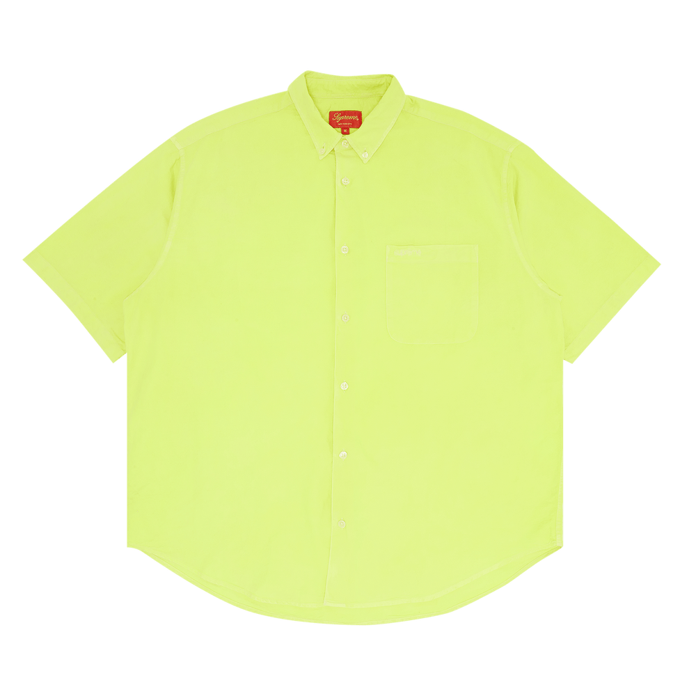 Buy Supreme Loose Fit Short-Sleeve Oxford Shirt 'Bright Buy Supreme Loose Fit Short-Sleeve Oxford Shirt 'Bright