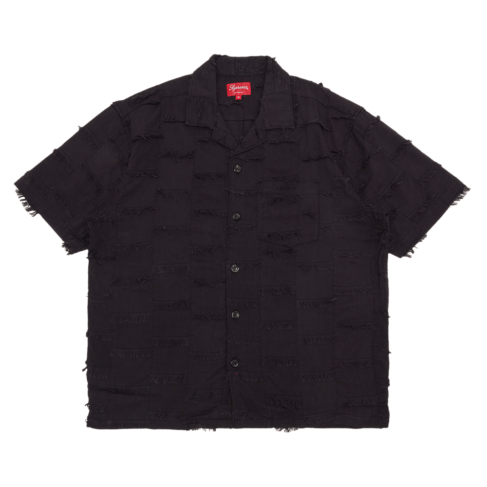 Buy Supreme Patchwork Short-Sleeve Shirt 'Black' - SS23S17 BLACK