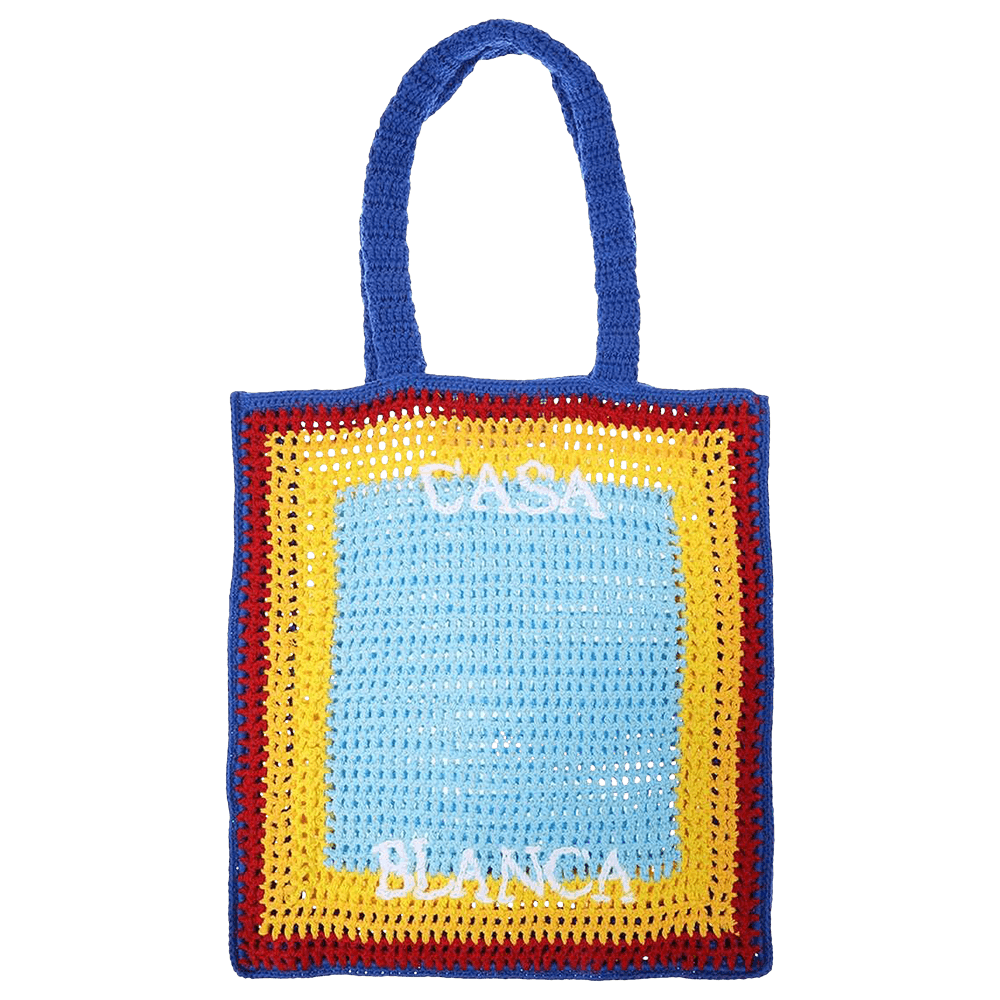 Buy Casablanca Arch Crochet Bag 'Multicolor' - AS23 BAG 011