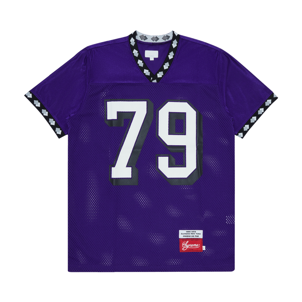 ユニフォーム Supreme Diamond Football Jersey Buy Vintage Supreme Diamond Rib Football Top 'Purple' - FW13KN16