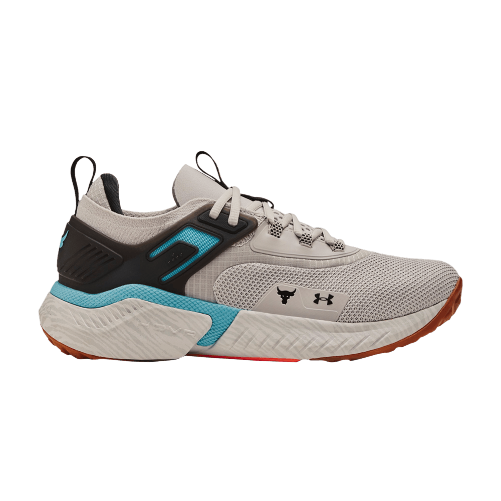 Buy Under Armour Project Rock 5 'Grey Matter Blue Surf' - 3025435