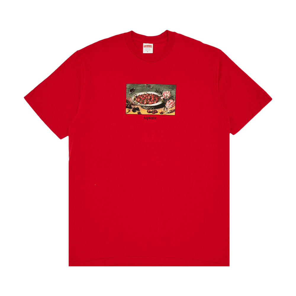 Buy Supreme Strawberries Tee 'Red' - SS23T26 RED | GOAT