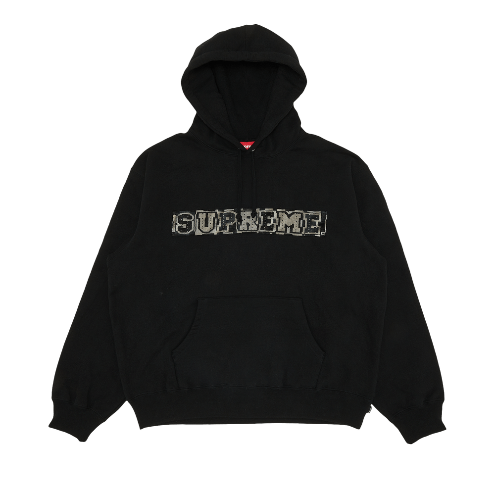 Buy Supreme Beaded Hooded Sweatshirt 'Black' - SS23SW60