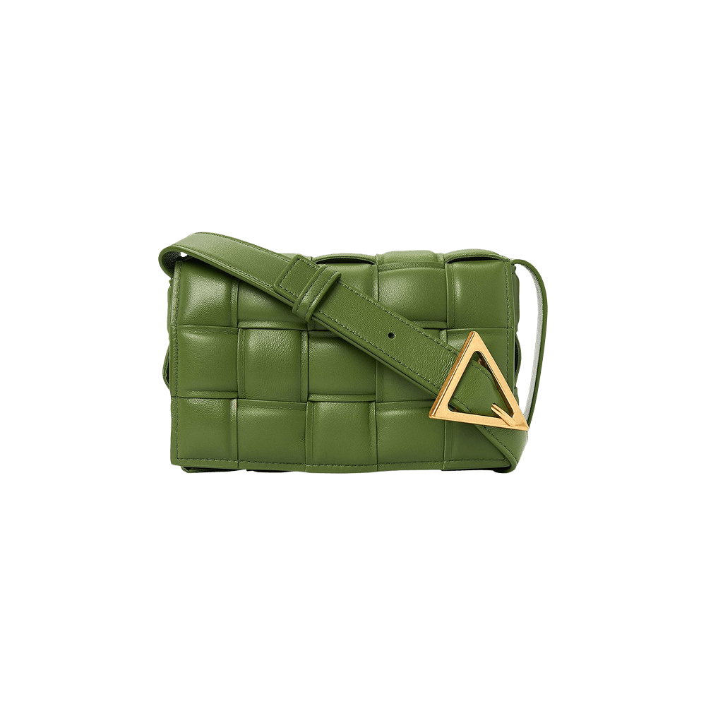 Bottega Veneta Mini Loop Bag in Agate Grey & Muse Brass