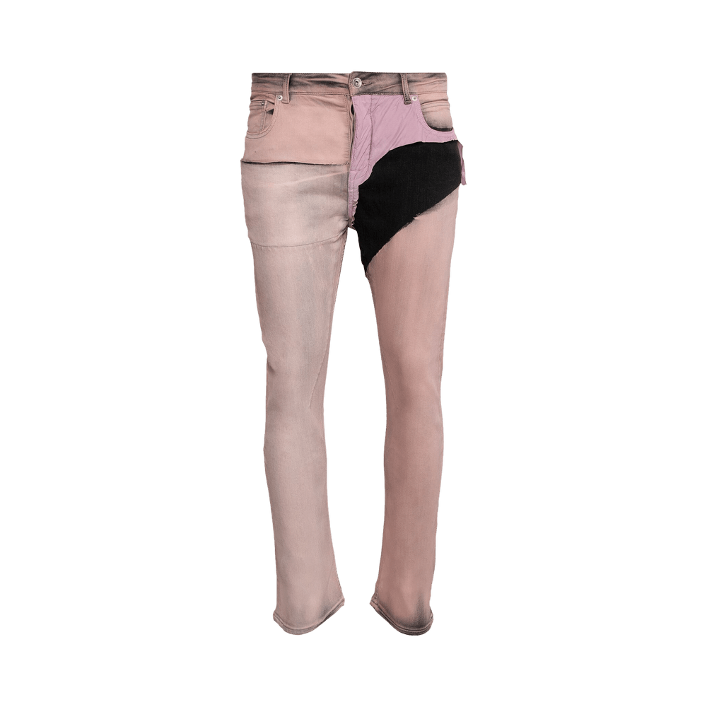 関送込【RICK OWENS】DRKSHDW スキニーパンツ ピンク Buy Rick Owens DRKSHDW Detroit Cut Pant In Denim 'Faded Pink