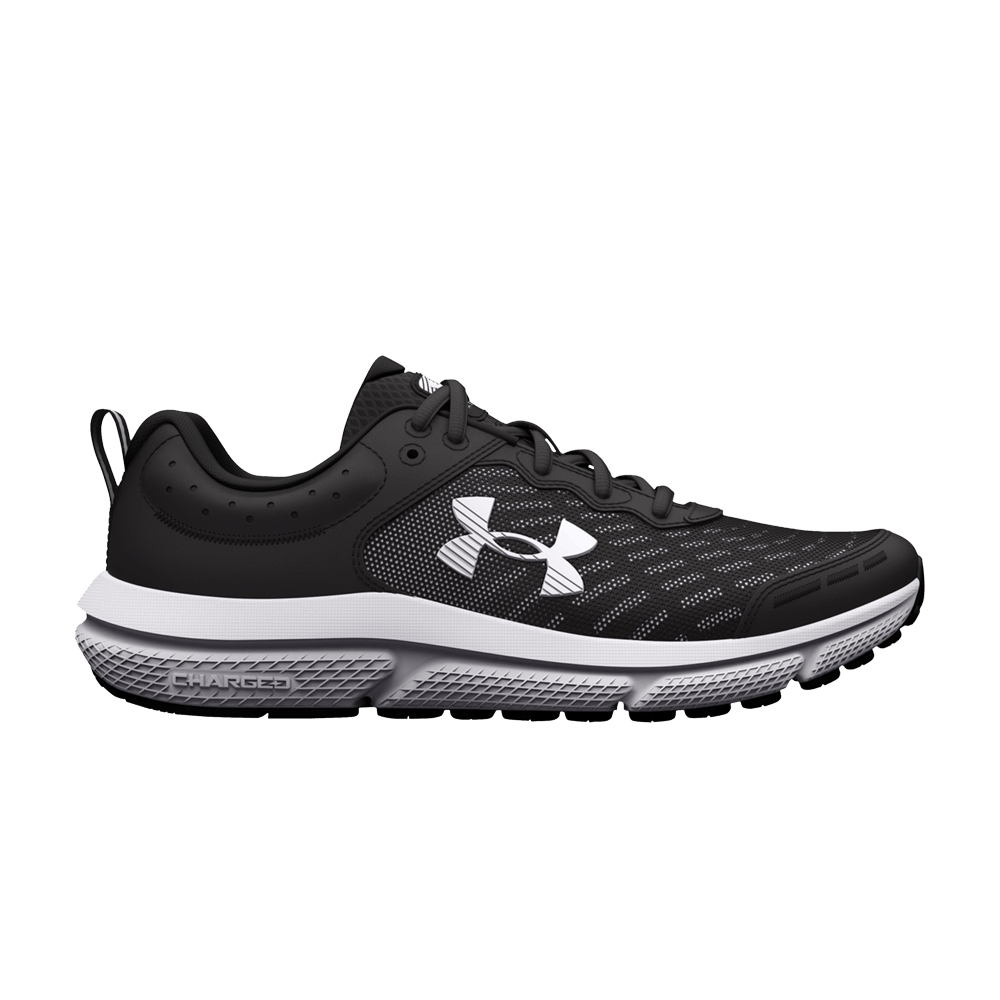Under Armour Assert 10 Ac Gs Wide Black White
