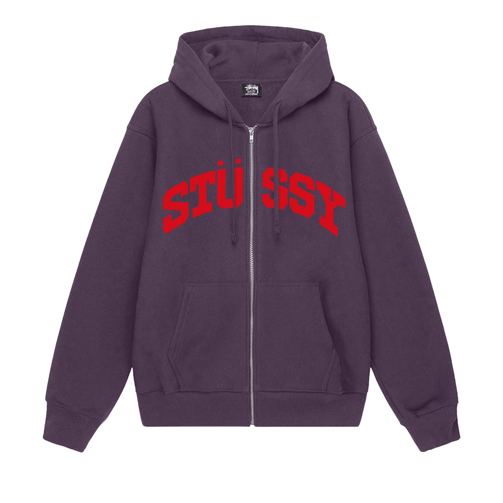 Vintage Stussy Pullunder BRAND NEW STUSSY BLOCK SPORT ZIP HOODIE