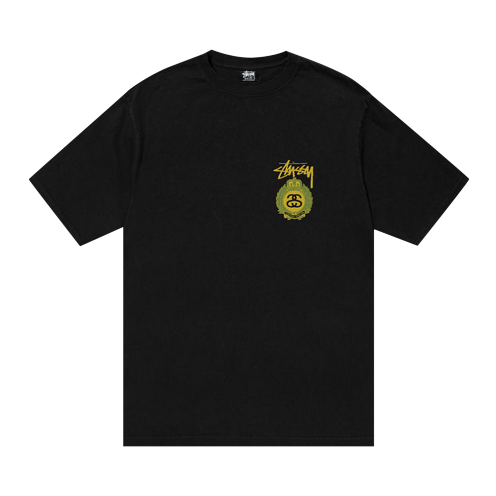 【STUSSY 24'】 Stussy Gold Lion Tee Stussy Gold Lion L/S Tee Black Men's - SS24 - US
