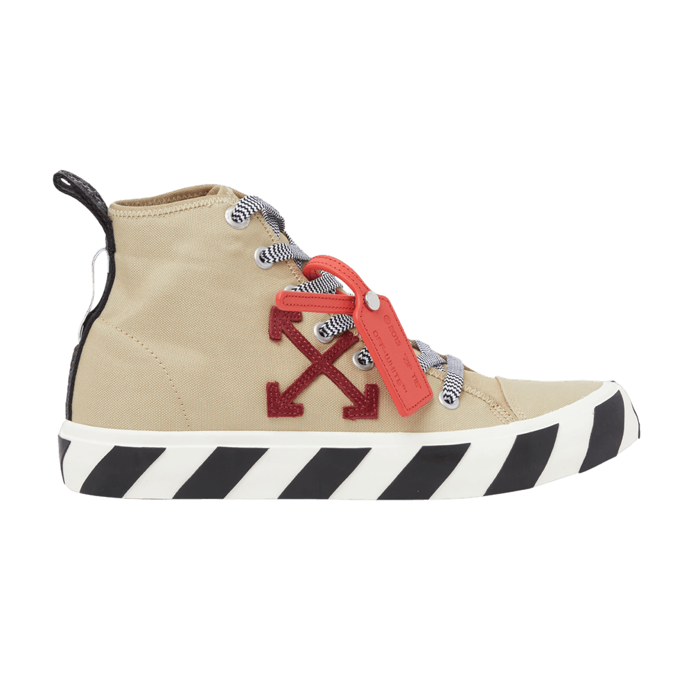 Off-White スニーカー MID VULCANIZED OMIA119S23FAB001-0125 Buy Off-White Vulcanized Mid 'Sand Burgundy
