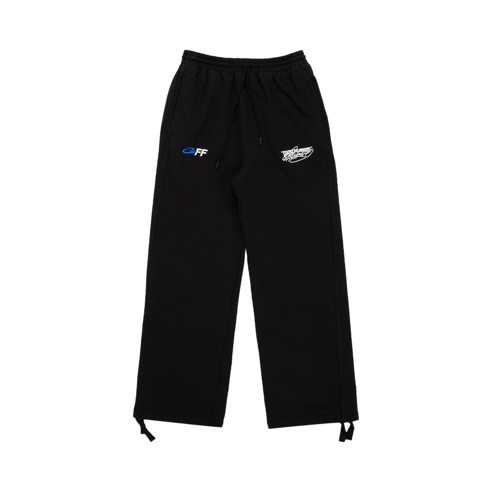 OffWhite SS22 Bundle Feet Sports Pants 'Black' OMCH043C99FLE0011001 - KICKS  CREW