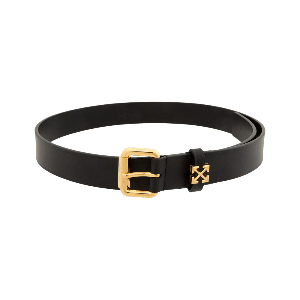 Buy Off-White Arrow Loop H30 Belt 'Black/Gold