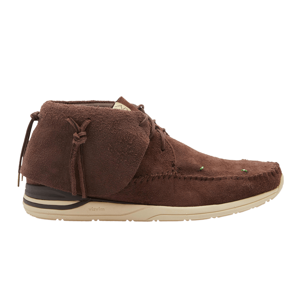 Buy Visvim FBT Lhamo-Folk 'Dark Brown' - 123102002002 DB | GOAT