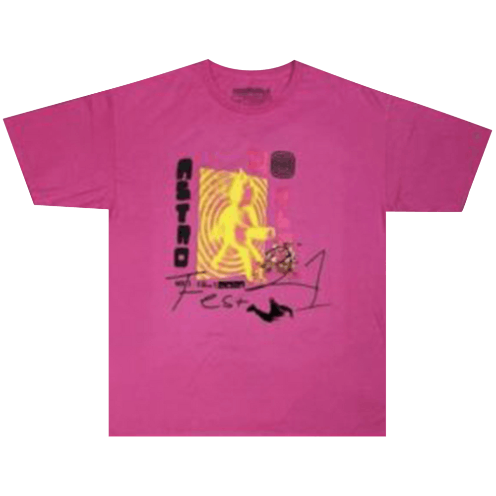 Buy Cactus Jack by Travis Scott Other Side T-Shirt 'Pink