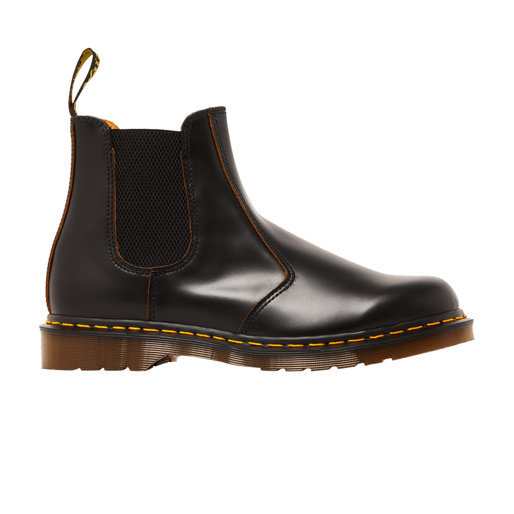 Dr Martens★MIE VINTAGE 2976★サイドゴア★兼用★BLACK QUILON 2976 VINTAGE チェルシー ブーツ
