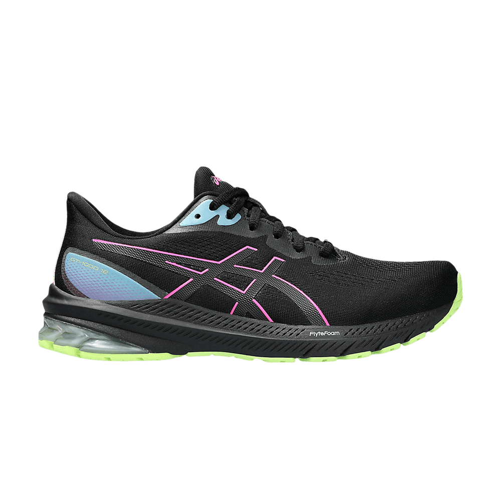 Asics Wmns GT 1000 12 GORE-TEX 'Black Hot Pink'