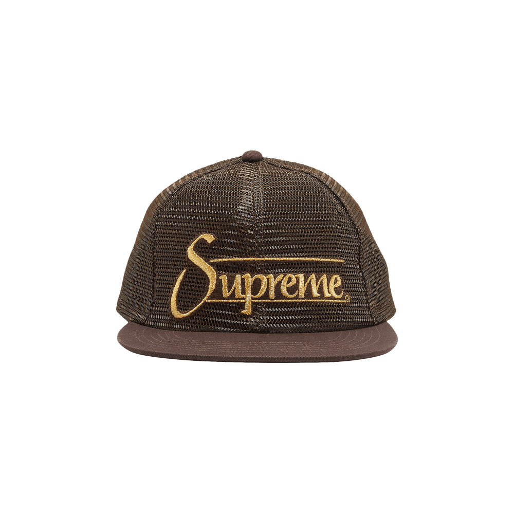 Buy Supreme Mesh 6-Panel 'Brown' - SS23H111 BROWN | GOAT