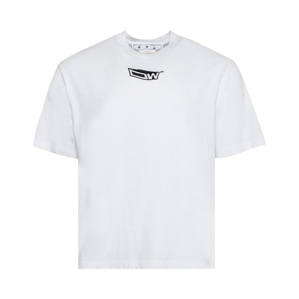 Buy Off-White Graffiti Zine Over Skate Short-Sleeve Tee 'White