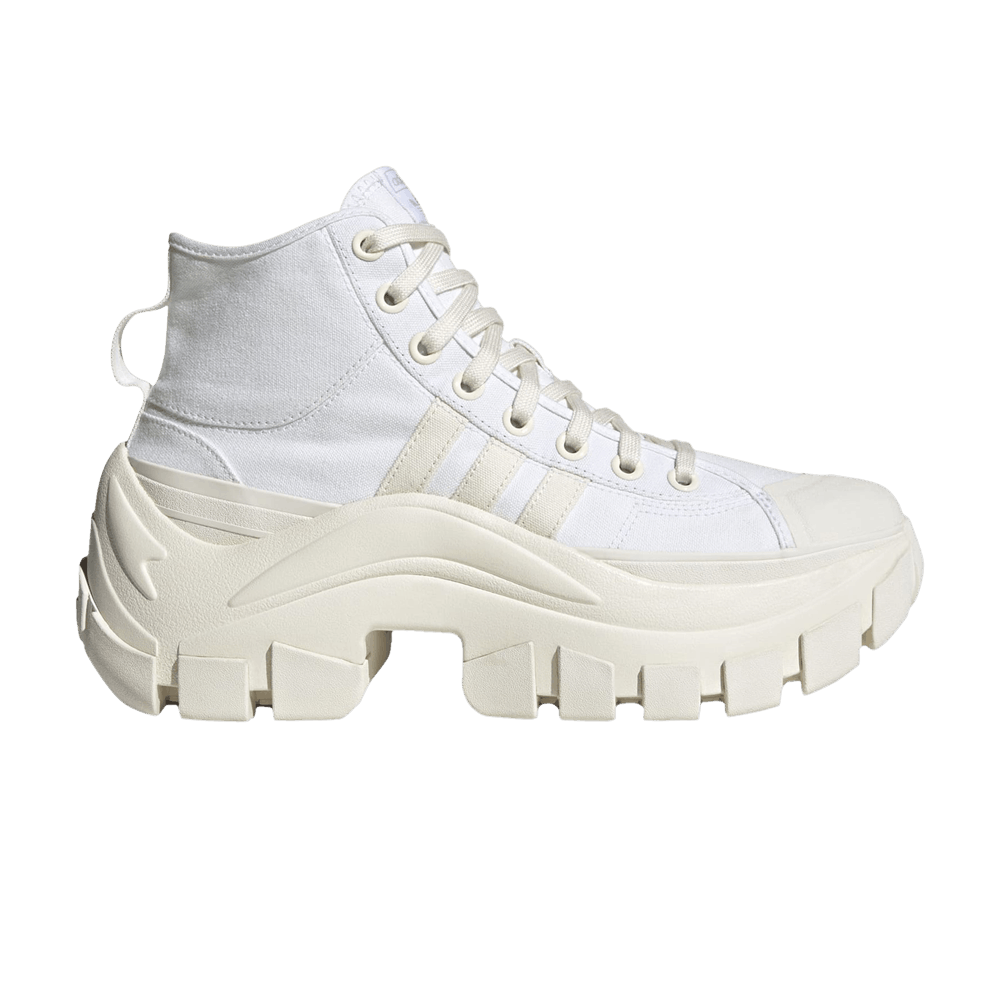 大人気☆Original Nizza Hi White Rainbow Adidas nizza white junior new arrivals