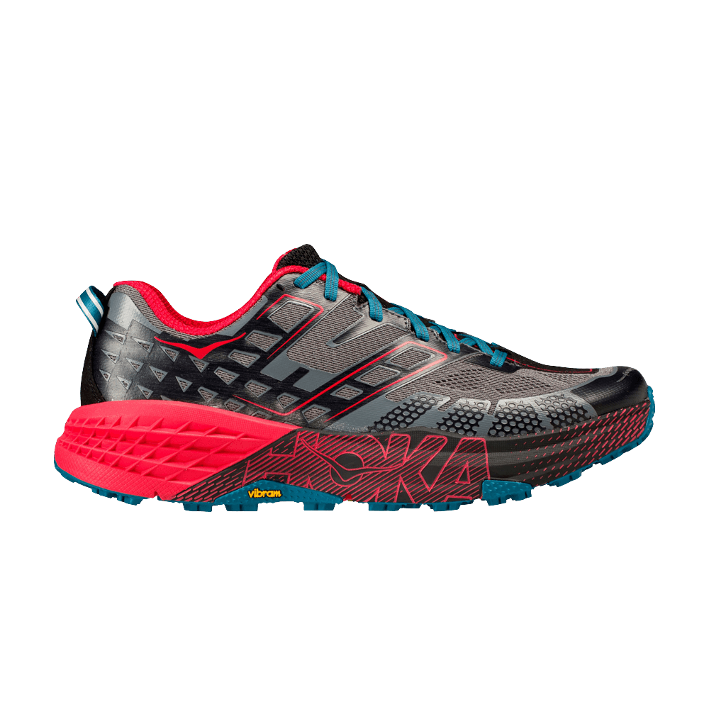 Hoka Speedgoat 2 Black True Red