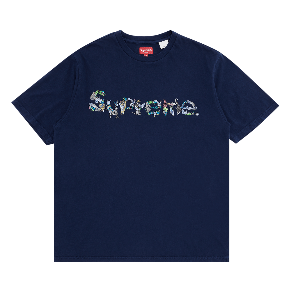 Supreme Animal Kingdom S/S Top Dark Navy Men's - SS23 - US