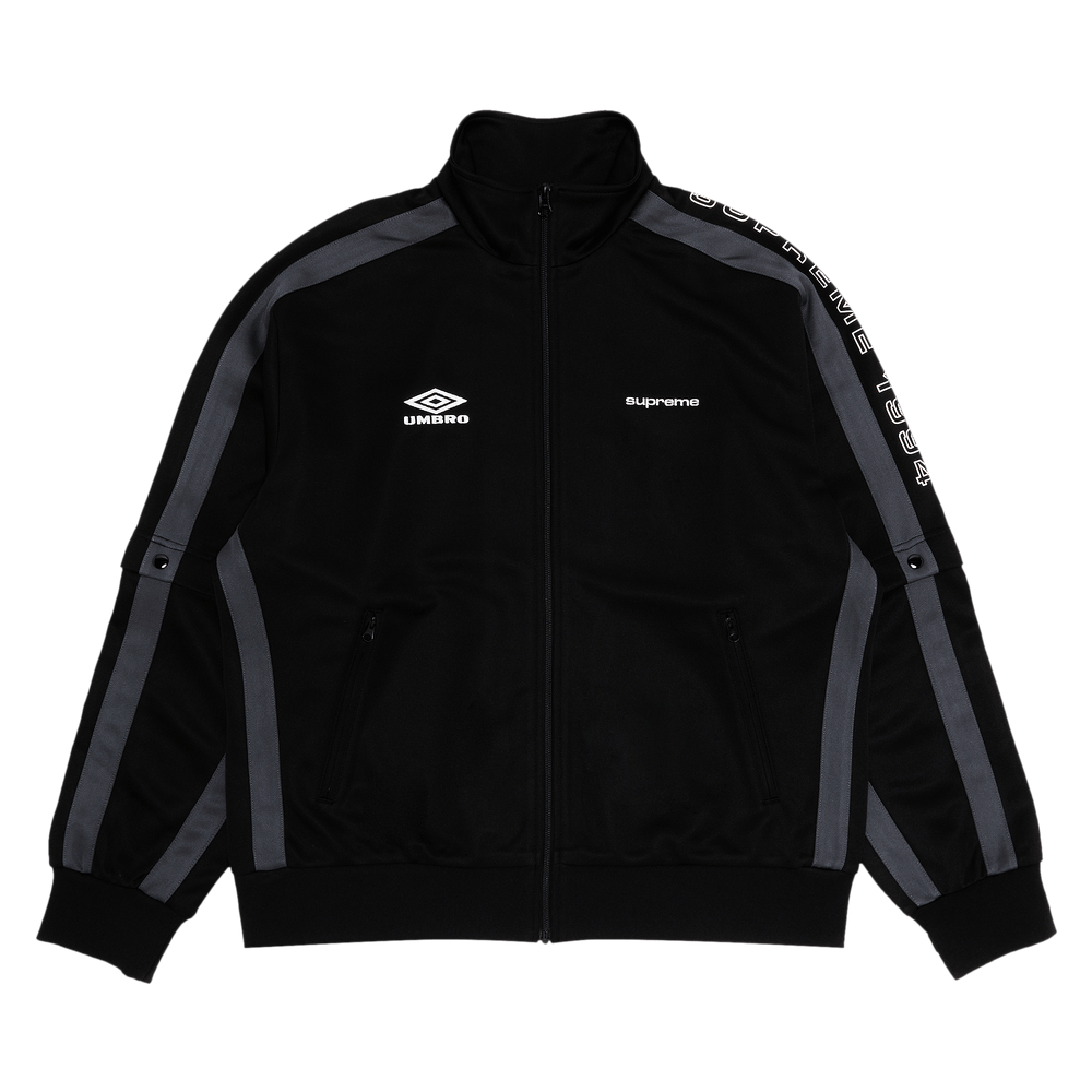 Buy Supreme x Umbro Snap Sleeve Jacket 'Black' - SS23J57 BLACK | GOAT