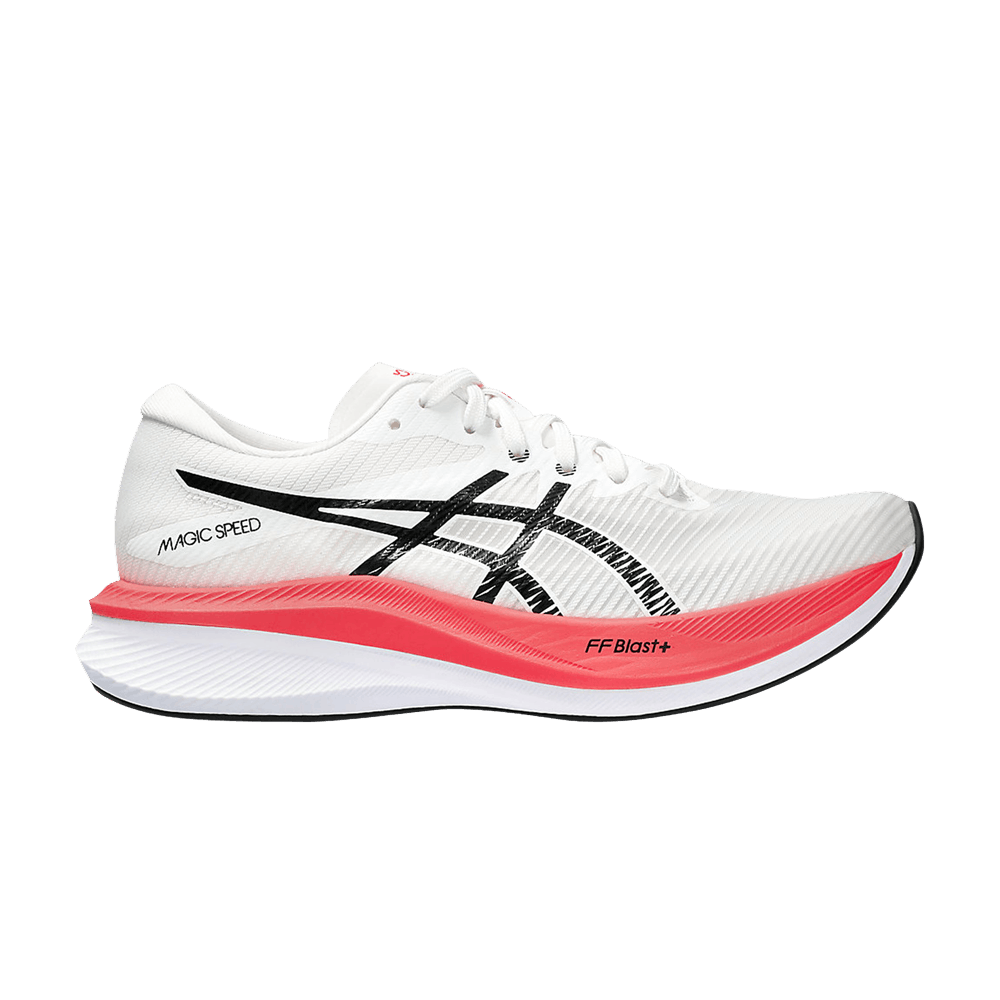 Buy Asics Wmns Magic Speed 3 'White Black Pink' - 1012B518 100 | GOAT