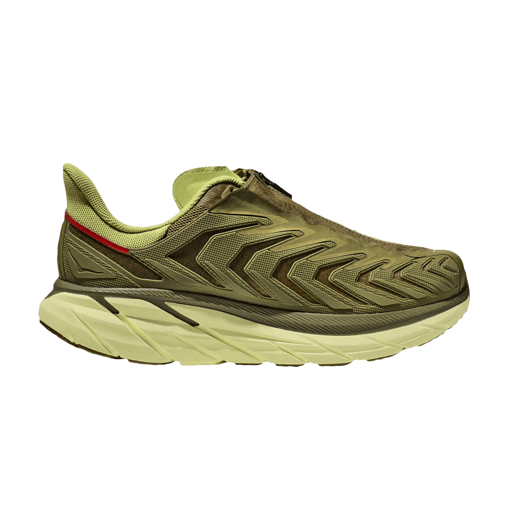 Hoka Project Clifton Avocado Dark Citron