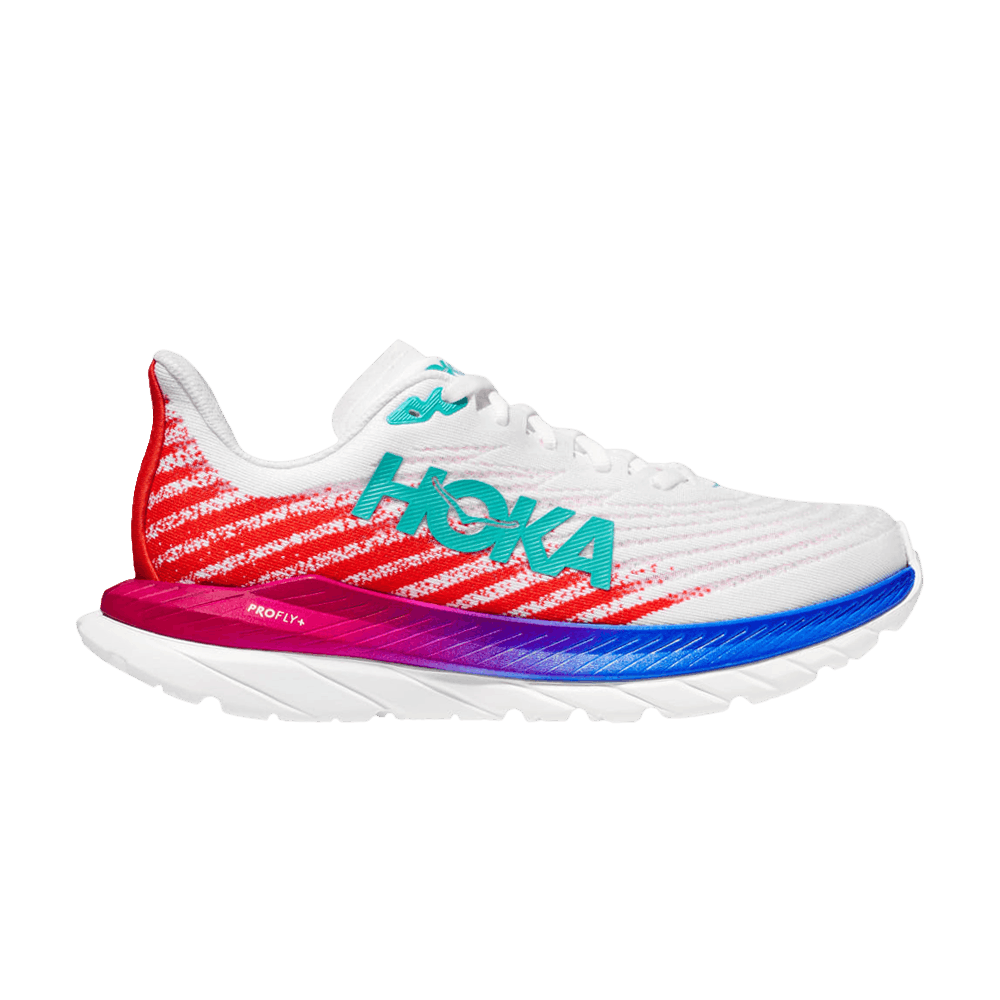 Hoka Wmns Mach 5 'white Flame'