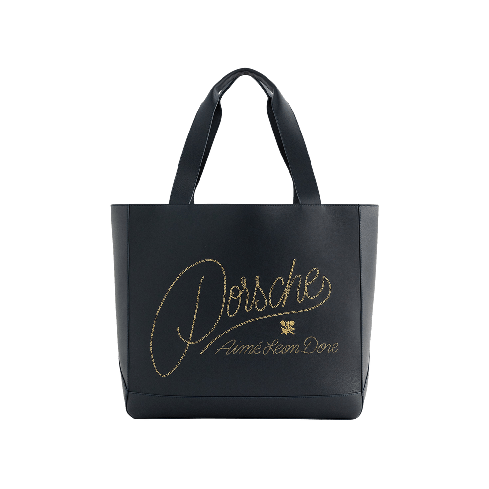 Buy Aimé Leon Dore x Porsche 356 Leather Tote 'Navy