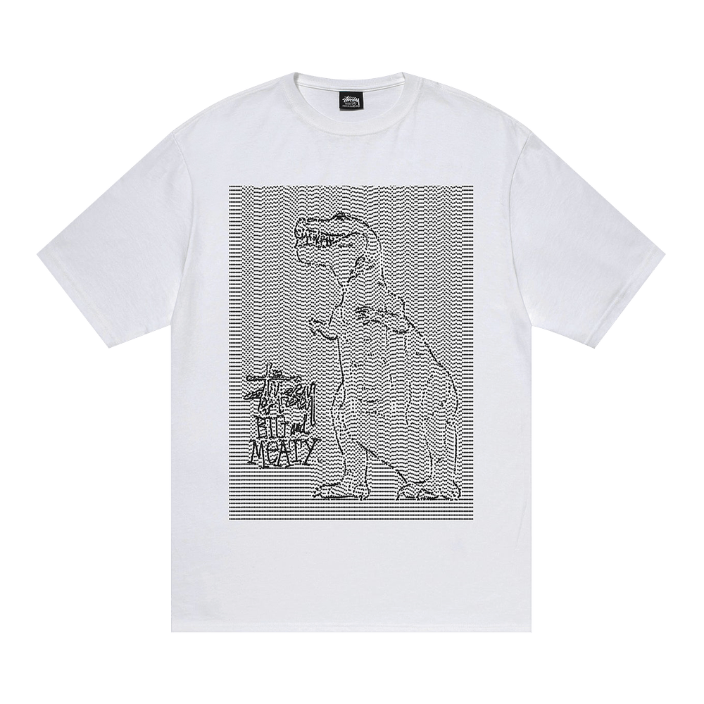 Buy Stussy Dots & Loops Tee 'White' - 1904989 WHIT | GOAT CA